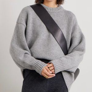 The Row Grey Cashmere Sweater L